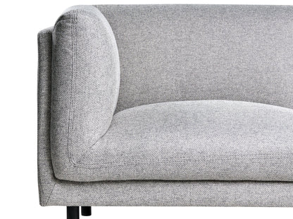  Sofa 3 Seater VORGOD Fabric Light Grey