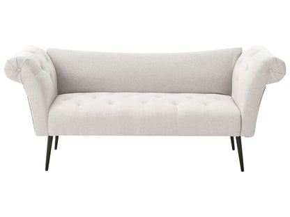  Chaise Longue NANTILLY Fabric Light Beige