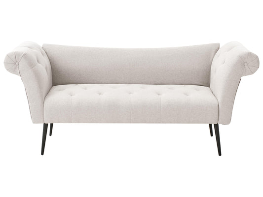  Chaise Longue NANTILLY Fabric Light Beige
