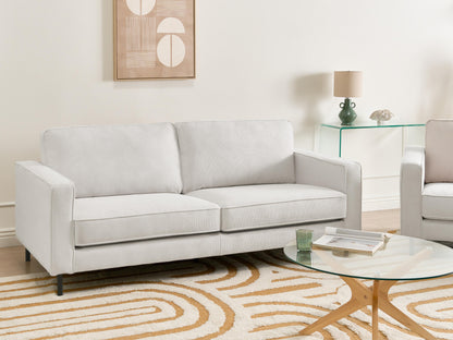  Sofa 3 Seater SAVALEN Fabric Off-White