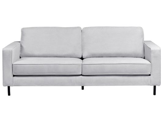  Sofa 3 Seater SAVALEN Fabric Light Grey