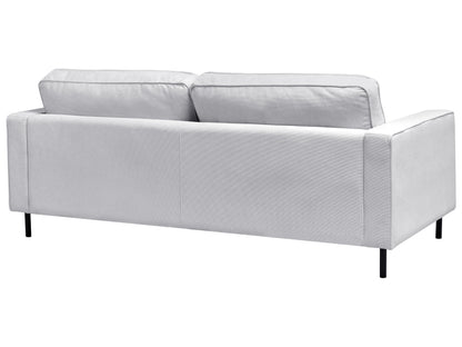 Sofa 3 Seater SAVALEN Fabric Light Grey