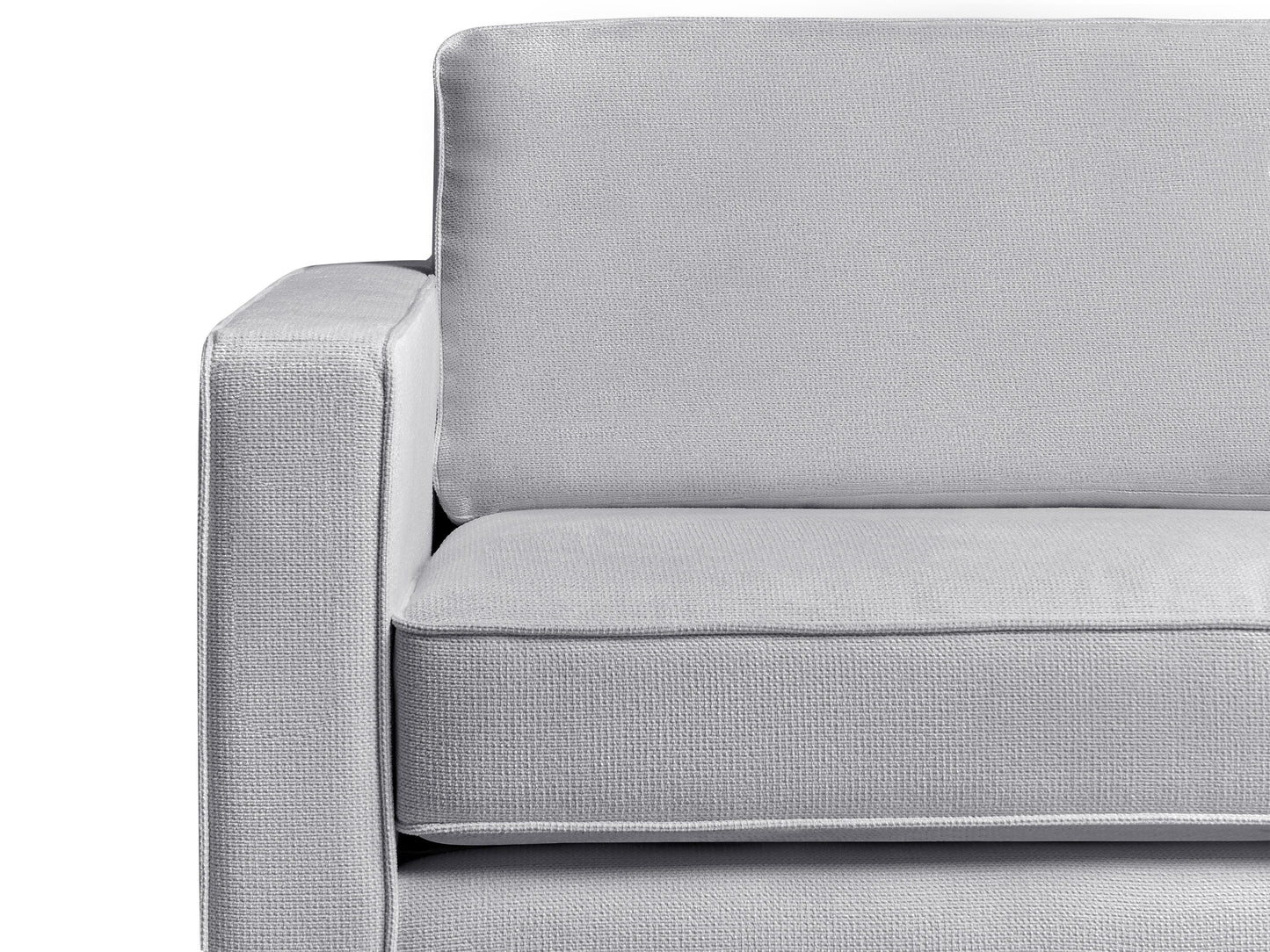  Sofa 3 Seater SAVALEN Fabric Light Grey
