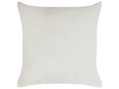  Corner Sofa Bed 3 Seater NASSJO Faux Linen Light Beige Left Hand